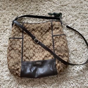 Authentic Coach tote bag in good used condition.